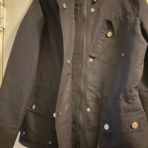 Lauren Ralph Lauren Active Jacket With Hood Black Size Small - Picture 10 of 12